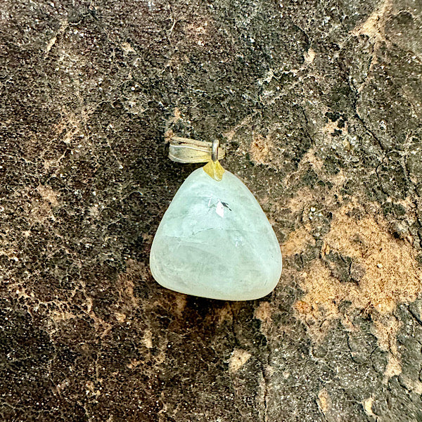 maansteen edelsteen hangertje hanger sieraad nr1