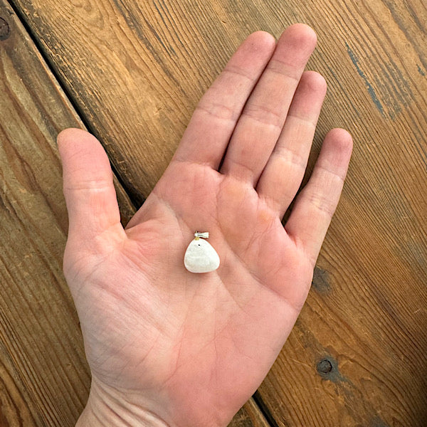 maansteen edelsteen hangertje hanger sieraad nr1