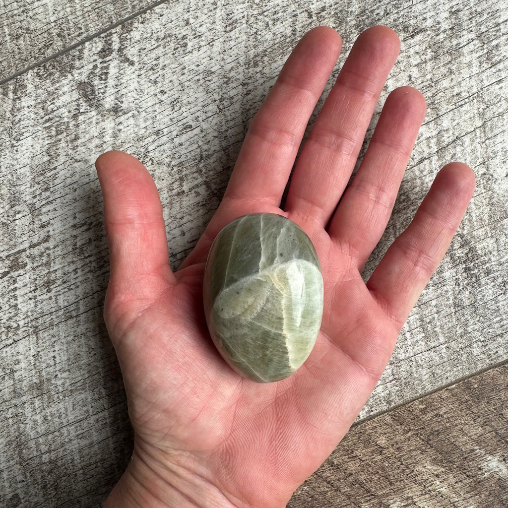 Handsteen Maansteen Groen