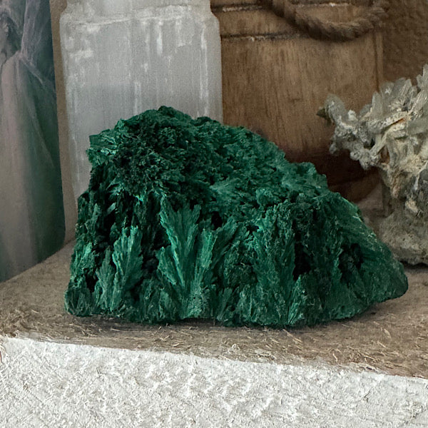 malachiet gekristalliseerd ruw brokje Congo B