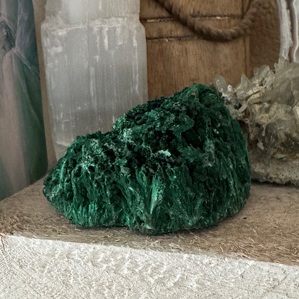 malachiet gekristalliseerd ruw brokje Congo B