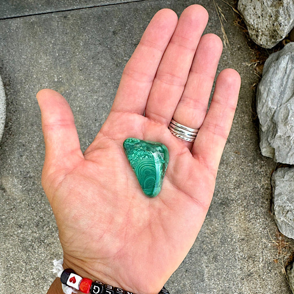 malachiet trommelsteen groen edelstenenmineralenwinkel