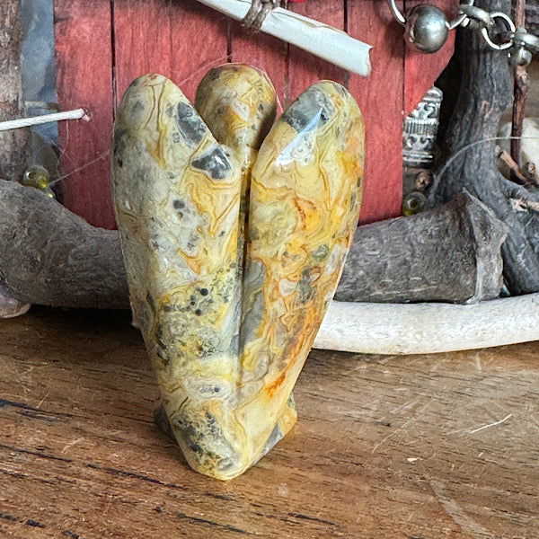 mookaiet jaspis engel klein gepolijst A