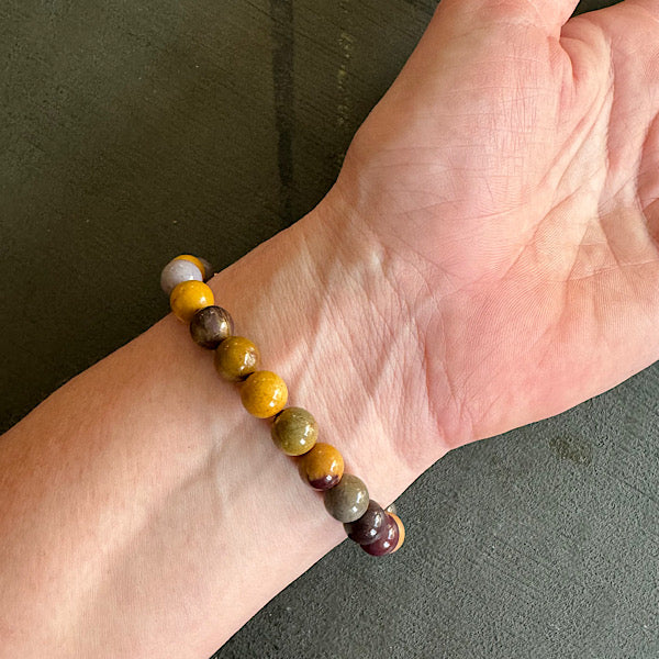 mookaiet kralen armband sieraad man vrouw