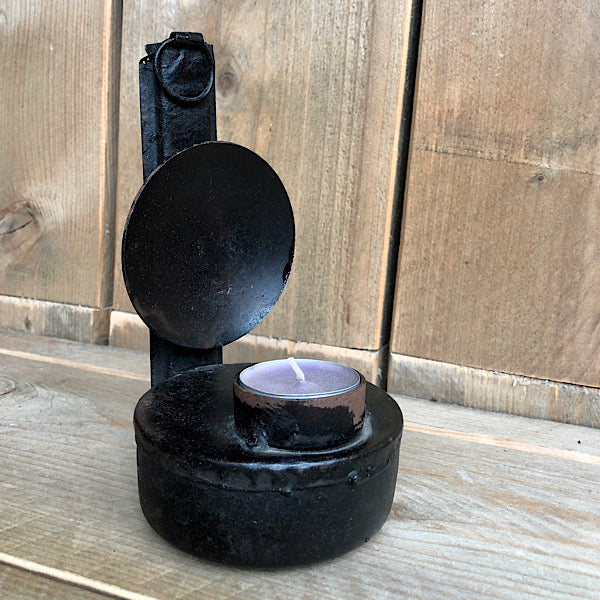 olielamp klein kandelaar accessoires de sfeermakers edelstenen mineralen