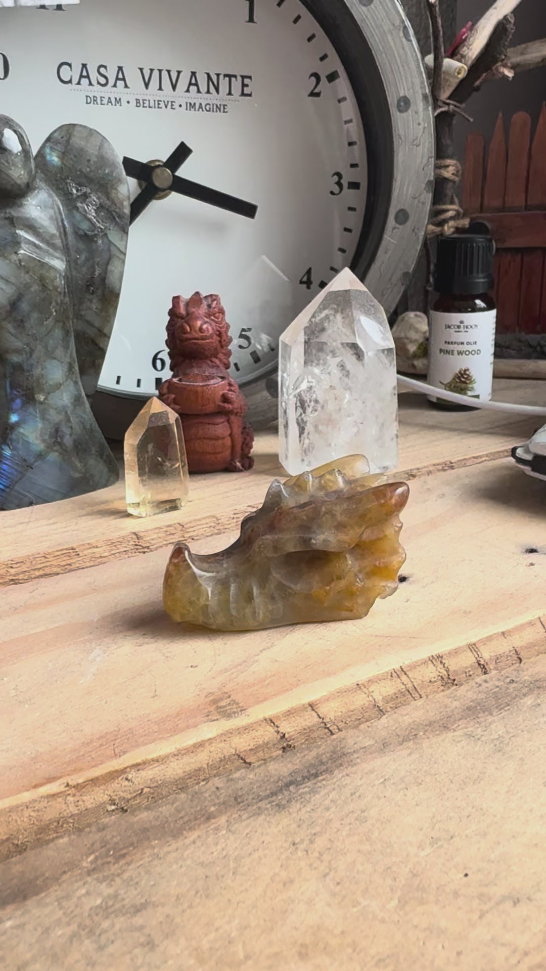 video golden healer draken schedel klein dragon skull	