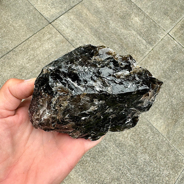 rookkwarts brok groot ruw nr2 edelstenenmineralenwinkel