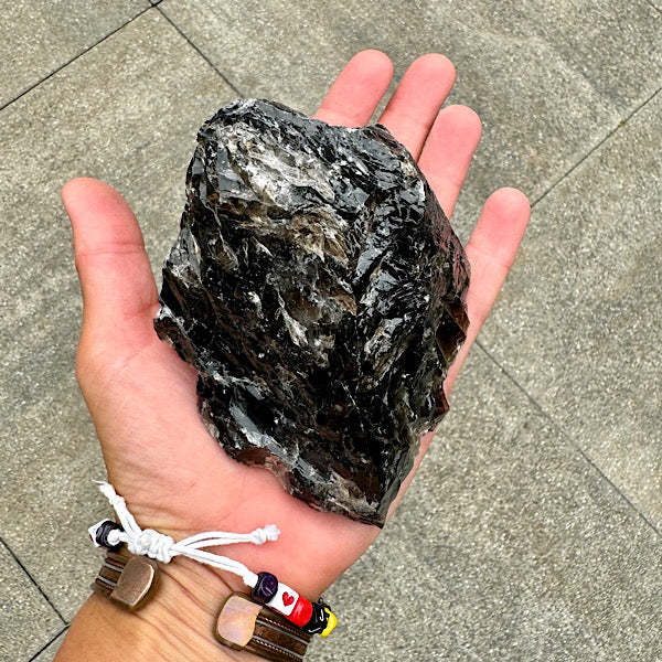 rookkwarts brok groot ruw nr2 edelstenenmineralenwinkel