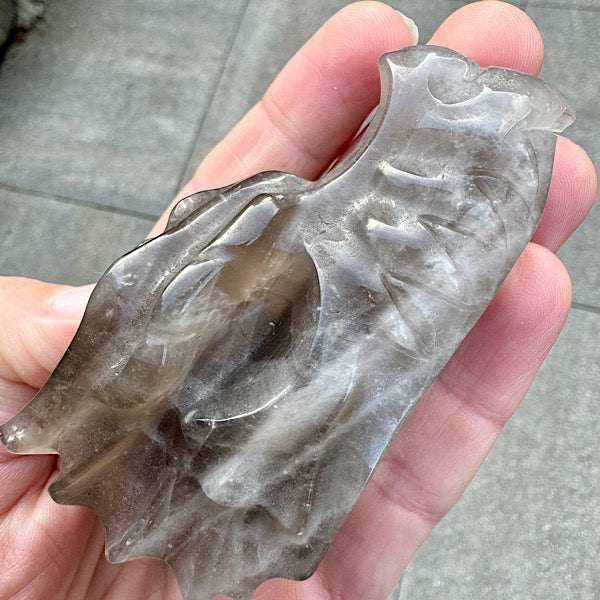 rookkwarts draken schedel dragon skull