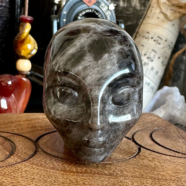 rookkwarts elfen schedel skull edelstenenmineralenwinkel.nl