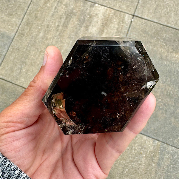 rookkwarts punt obelisk gepolijst edelstenen mineralen winkel