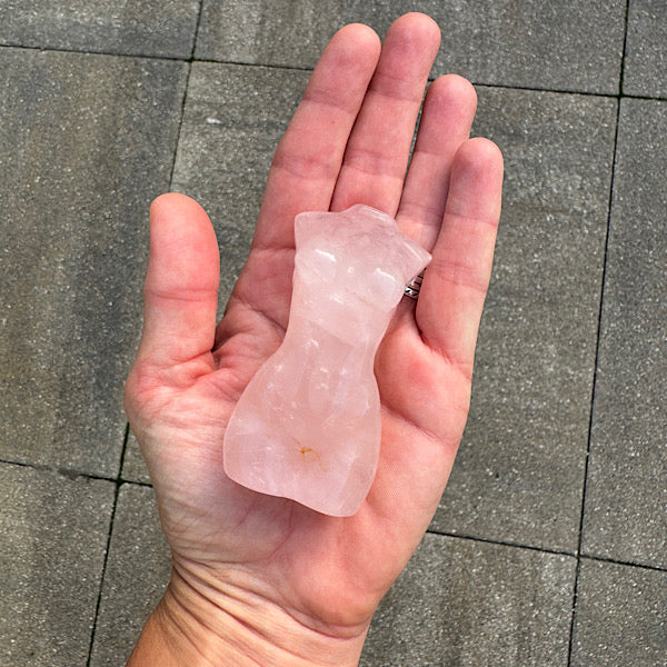 rozekwarts rozenkwarts body vrouw gepolijst Torso Gepolijst A