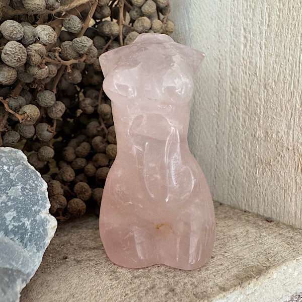 rozekwarts rozenkwarts body vrouw gepolijst Torso Gepolijst A