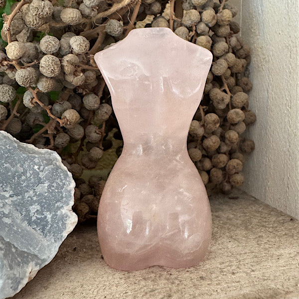 rozekwarts rozenkwarts body vrouw gepolijst Torso Gepolijst A
