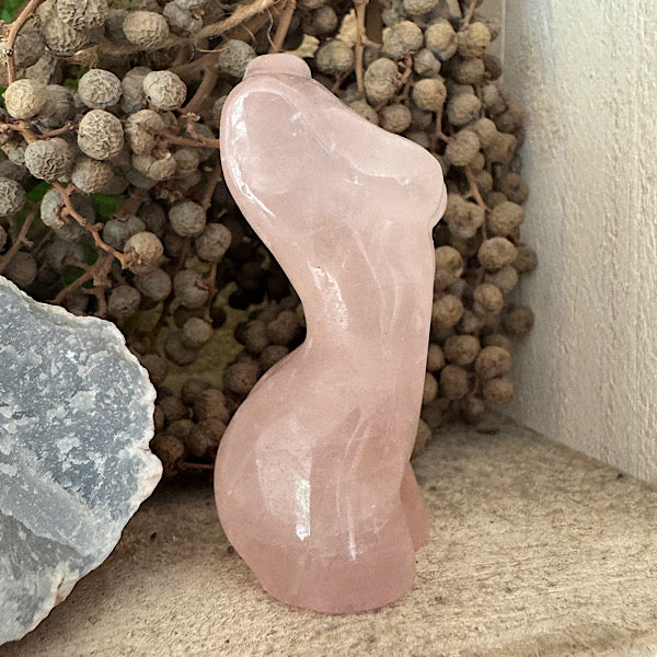 rozekwarts rozenkwarts body vrouw gepolijst Torso Gepolijst A