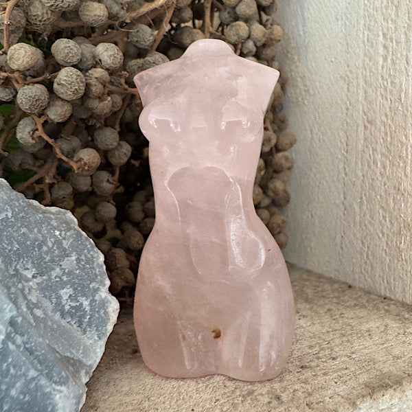 rozekwarts rozenkwarts body vrouw gepolijst Torso Gepolijst B