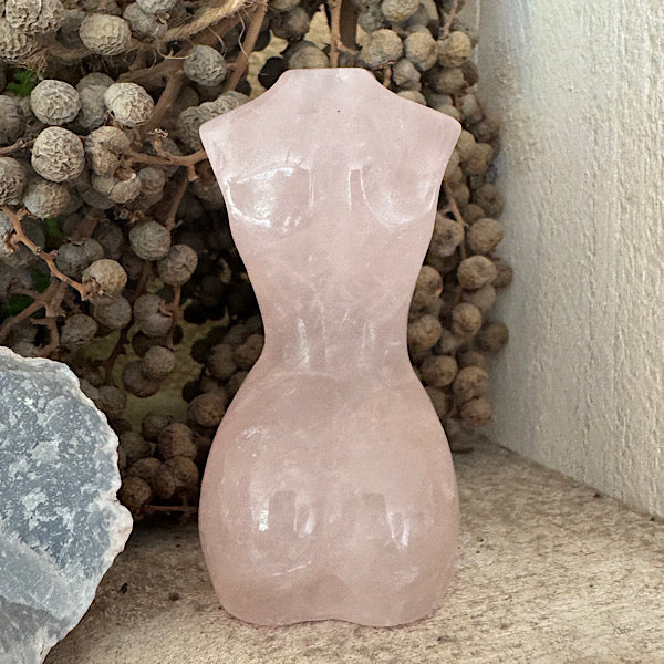 rozekwarts rozenkwarts body vrouw gepolijst Torso Gepolijst B