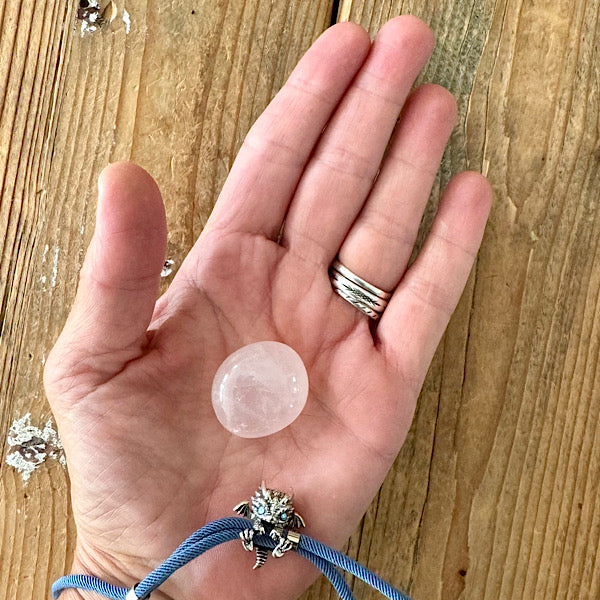 rozekwarts rozenkwarts trommelsteen edelstenenmineralenwinkel