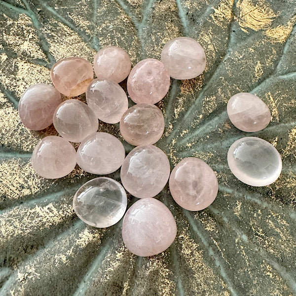 rozekwarts rozenkwarts trommelsteen edelstenenmineralenwinkel