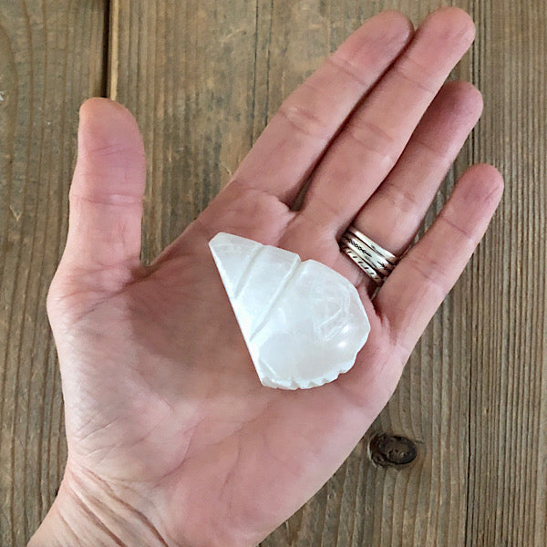 seleniet bewerkt nr1 mineralen engelensteen