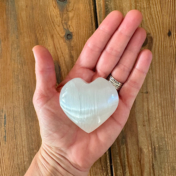 seleniet hart gepolijst satijnspaat