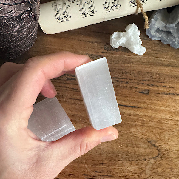 seleniet kubus satijnspaat