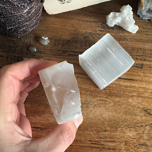 seleniet kubus satijnspaat