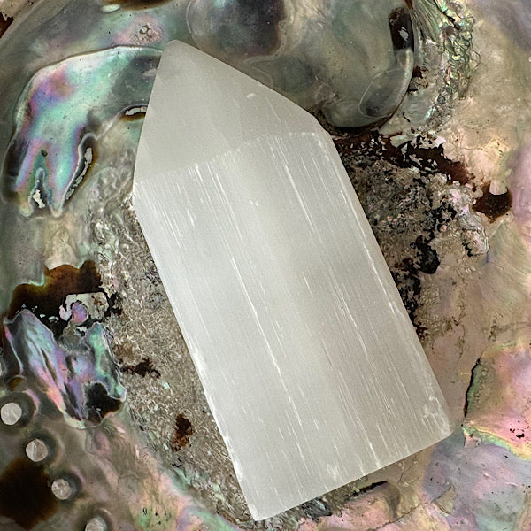 seleniet satijnsspaat punt