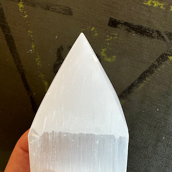 seleniet satijnsspaat punt