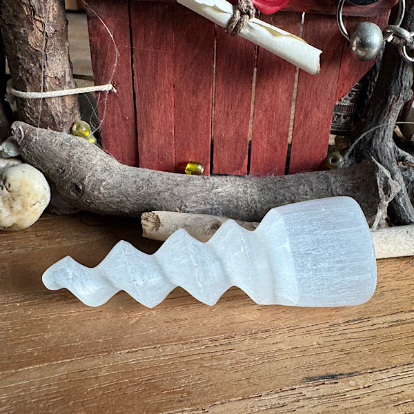 seleniet spiraal klein satijnspaat