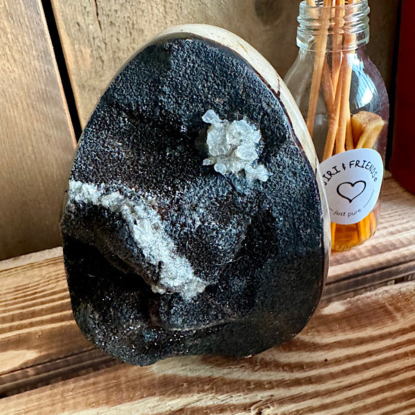 septarie septaria draken ei calciet kristalletjes