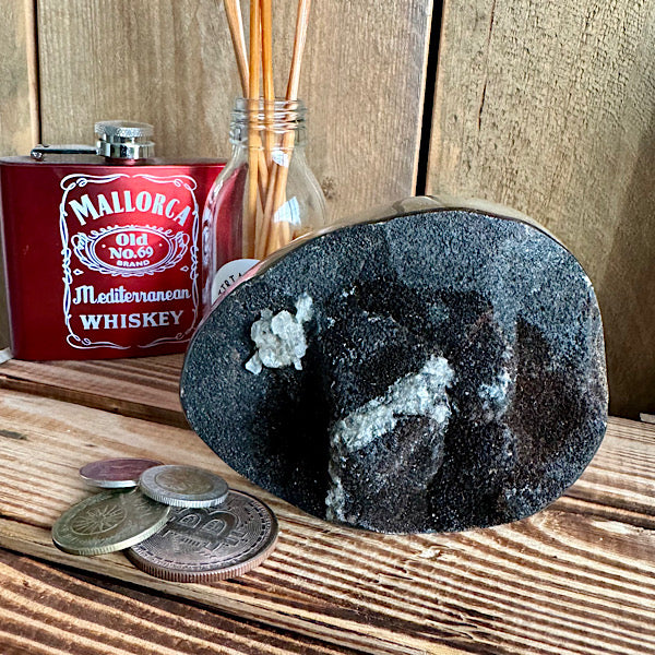 septarie septaria draken ei calciet kristalletjes