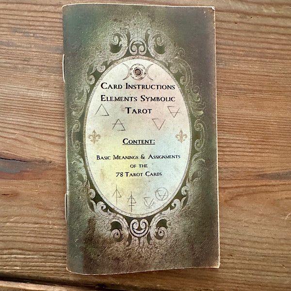 tarot Kaarten Deck Elements Symbolic