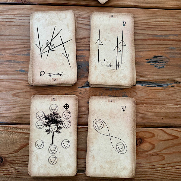 tarot Kaarten Deck Elements Symbolic