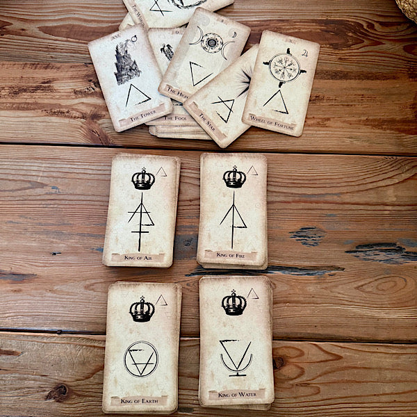 tarot Kaarten Deck Elements Symbolic
