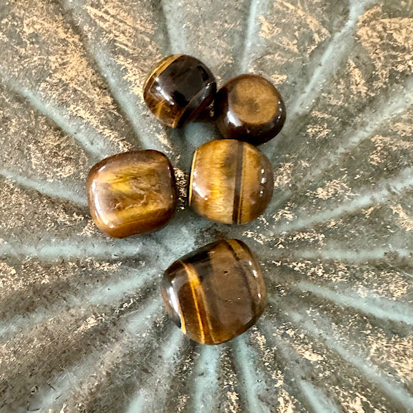 tijgeroog klein trommelsteen edelstenen mineralen winkel