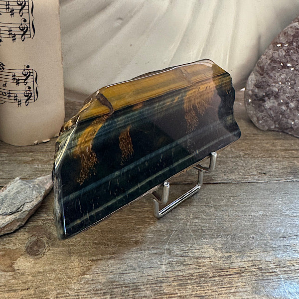 tijgeroog slab plak gepolijst A