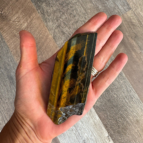 tijgeroog slab plak gepolijst A