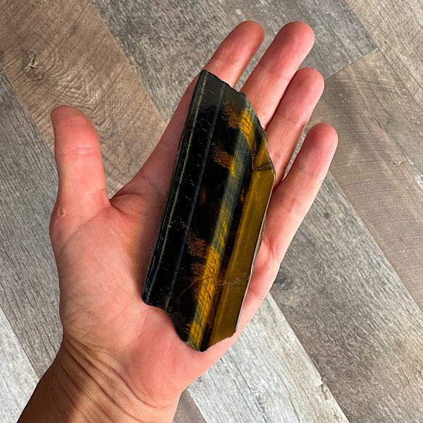 tijgeroog slab plak gepolijst A