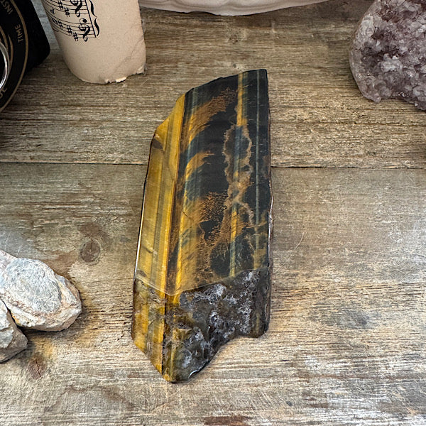 tijgeroog slab plak gepolijst A