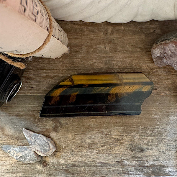 tijgeroog slab plak gepolijst A