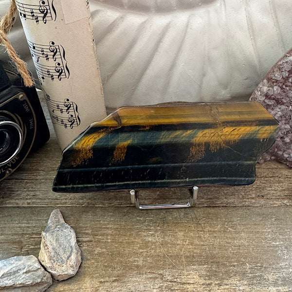 tijgeroog slab plak gepolijst A