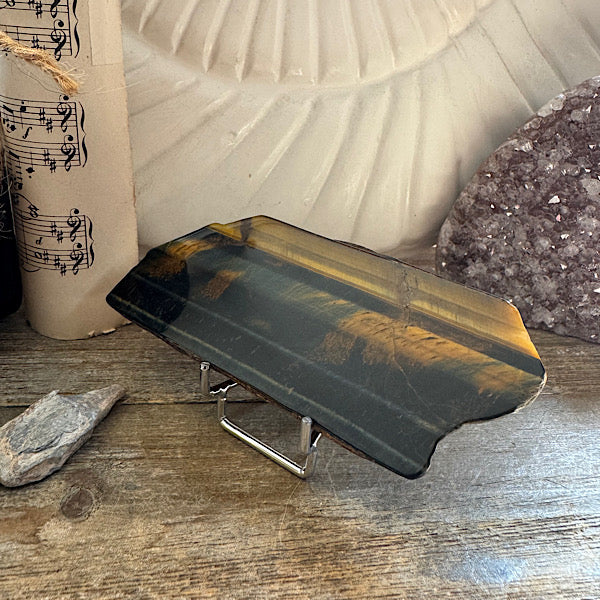 tijgeroog slab plak gepolijst A