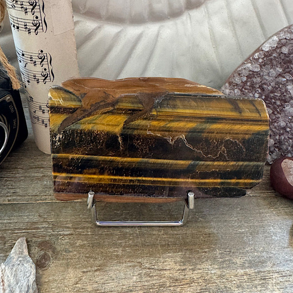 tijgeroog slab schijf gepolijst B edelstenenmineralenwinkel.nl