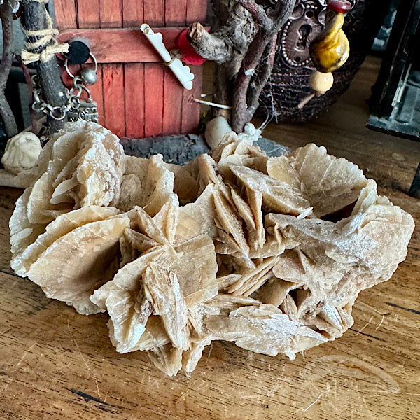 woestijnroos rozet ruw gekristalliseerd edelstenenmineralenwinkel.nl