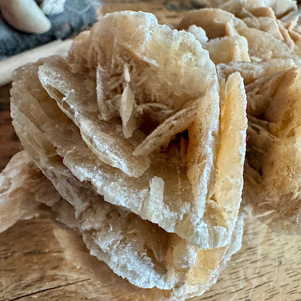 woestijnroos rozet ruw gekristalliseerd