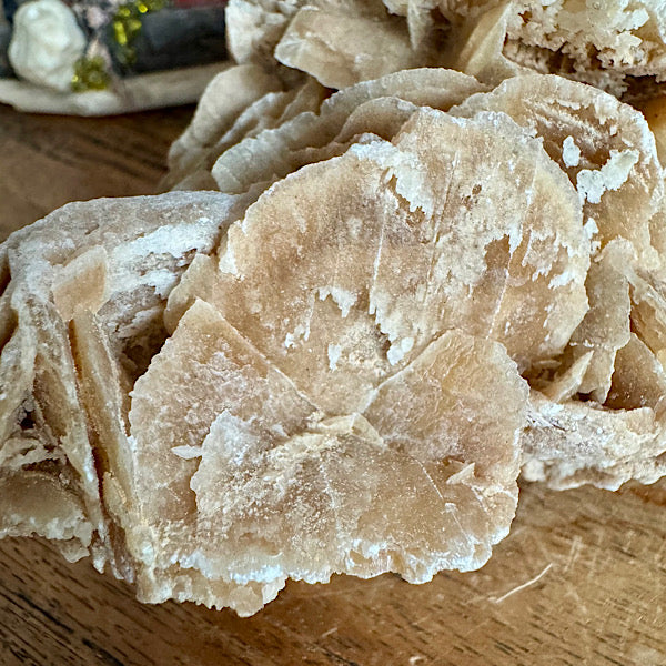 woestijnroos rozet ruw gekristalliseerd