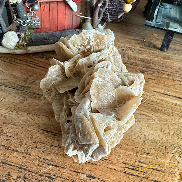 woestijnroos rozet ruw gekristalliseerd