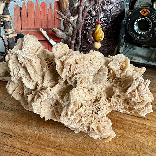 woestijnroos rozet ruw gekristalliseerd B