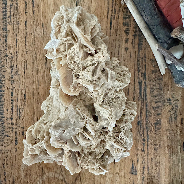 woestijnroos rozet ruw gekristalliseerd B